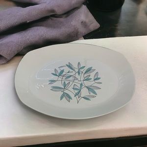 Vintage 50’s Mid Century Modern Style-Craft Serving Platter in Cassandra Pattern